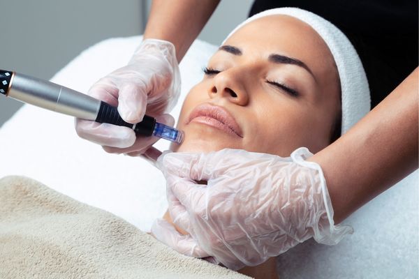 Microneedling RF treatment
